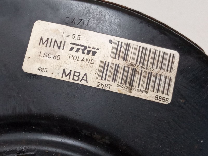Recambio de servofreno para mini mini (r56) one referencia OEM IAM 006770909017  
