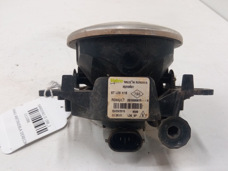 Recambio de faro antiniebla derecho para dacia sandero ii (b8_) tce 90 (b8m1, b8ma) referencia OEM IAM   