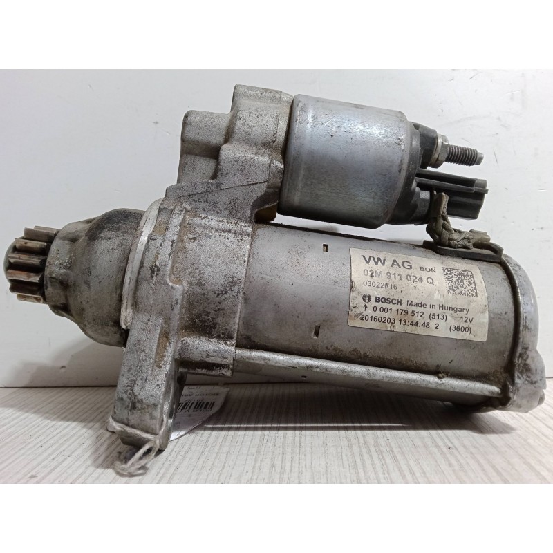 Recambio de motor arranque para volkswagen polo v (6r1, 6c1) 1.2 tsi 16v referencia OEM IAM 2M911024Q.0001179512  