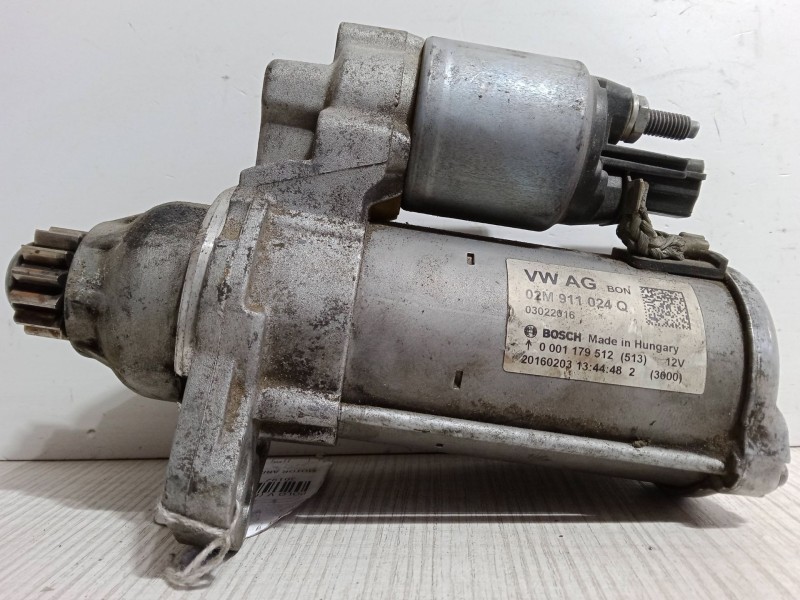 Recambio de motor arranque para volkswagen polo v (6r1, 6c1) 1.2 tsi 16v referencia OEM IAM 2M911024Q.0001179512  