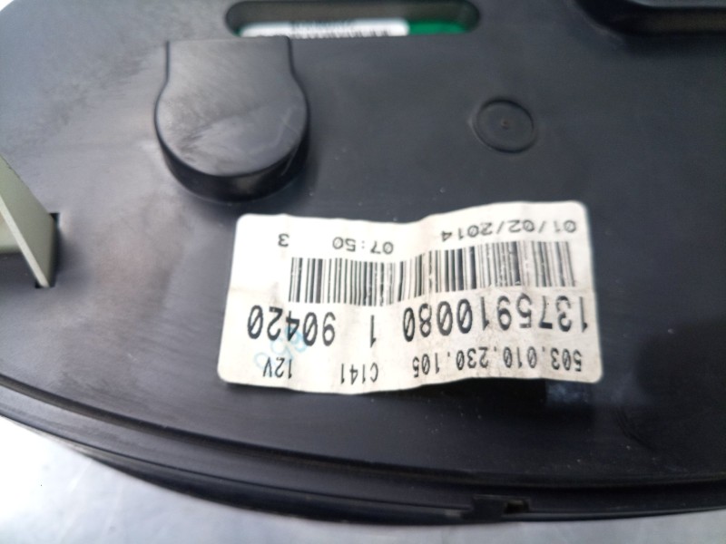 Recambio de cuadro instrumentos para fiat ducato autobús (250_) 130 multijet 2,3 d referencia OEM IAM 1375910080  