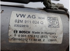 Recambio de motor arranque para volkswagen polo v (6r1, 6c1) 1.2 tsi 16v referencia OEM IAM 2M911024Q.0001179512  