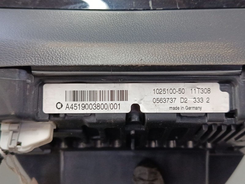 Recambio de cuadro instrumentos para smart fortwo coupé (451) 1.0 (451.330, 451.334) referencia OEM IAM   