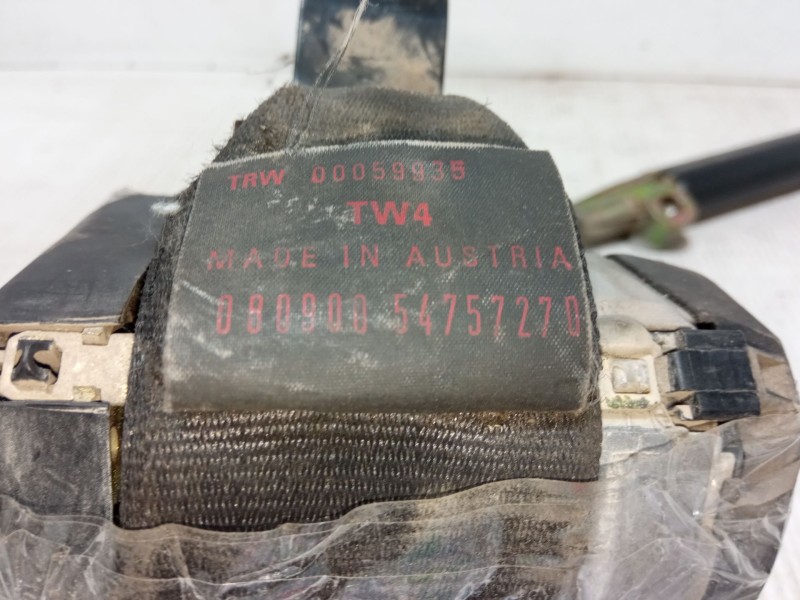 Recambio de cinturon con pretensor delantero izquierdo para seat inca (6k9) 1.9 d referencia OEM IAM 08090054757270  