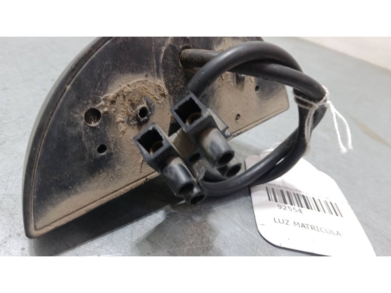 Recambio de luz matricula para citroën c15 furgoneta/monovolumen (vd_) 1.8 d referencia OEM IAM   