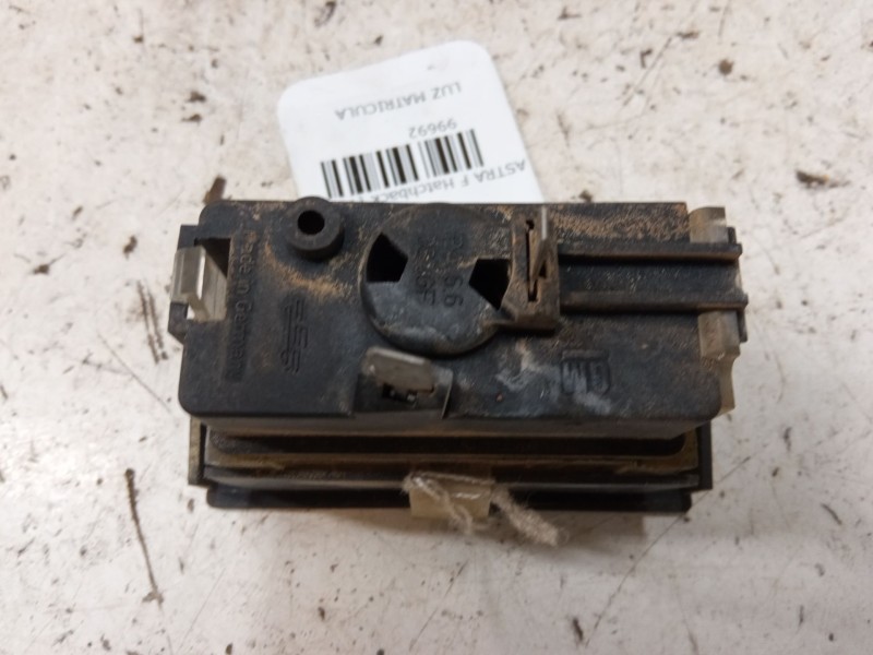 Recambio de luz matricula para opel astra f hatchback (t92) 1.8 i 16v (f08, m08, f68, m68) referencia OEM IAM   