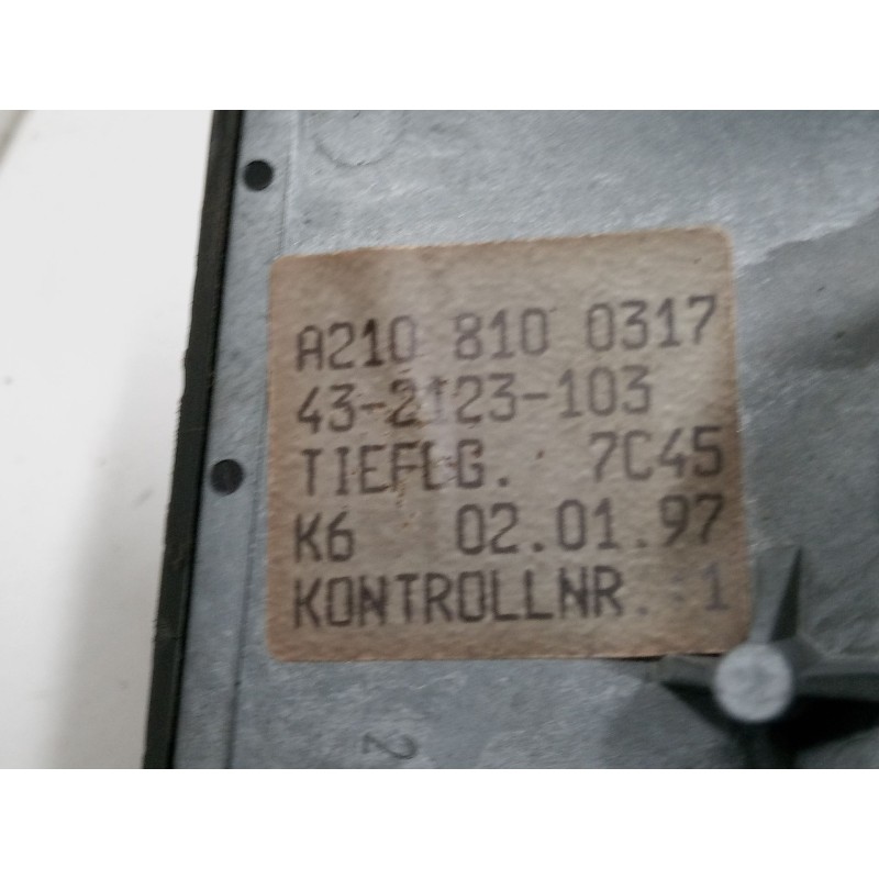 Recambio de retrovisor interior para mercedes-benz clase c (w202) c 180 (202.018) referencia OEM IAM   