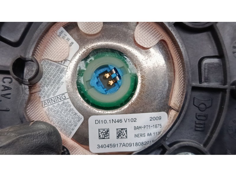 Recambio de airbag volante para peugeot 3008 i monospace (0u_) 1.6 hdi referencia OEM IAM 96845302ZE  