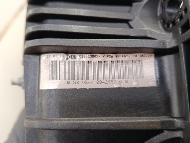 Recambio de airbag salpicadero para peugeot 3008 i monospace (0u_) 1.6 hdi referencia OEM IAM 9684672580 CB351380XX 