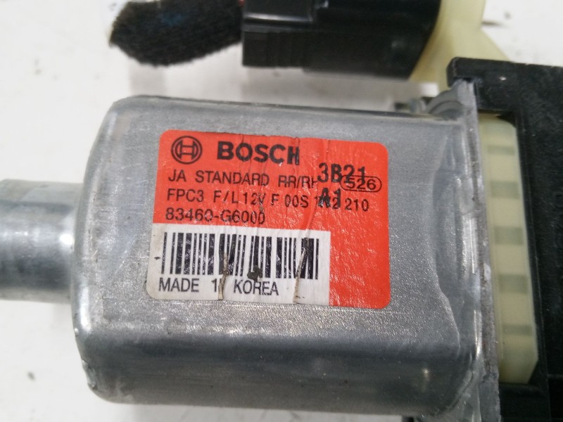 Recambio de elevalunas electrico trasero derecho para kia picanto iii (ja) 1.0 referencia OEM IAM   