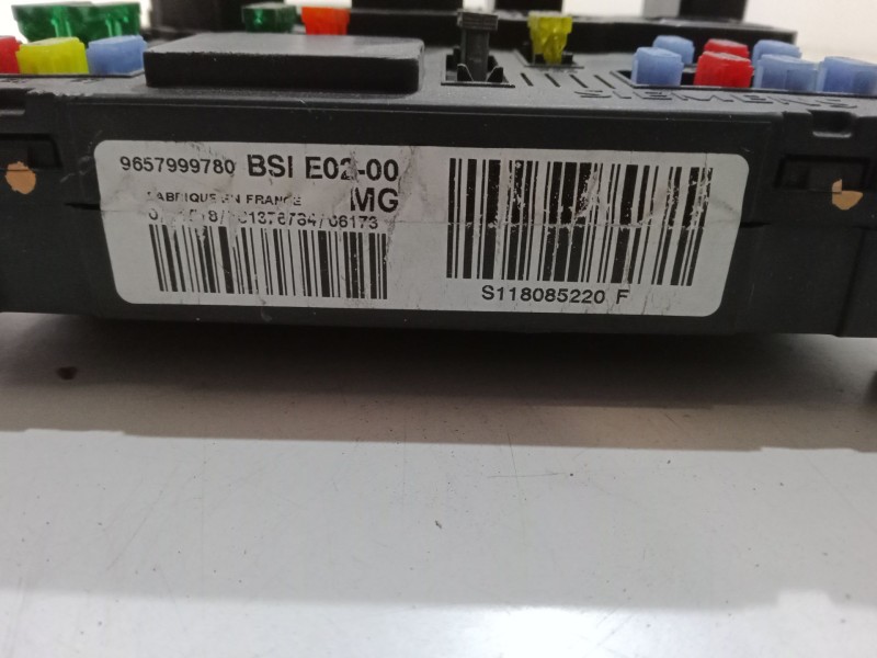 Recambio de bsi para peugeot 206 hatchback (2a/c) 1.4 i referencia OEM IAM 657999780 S118085220F BSIE02-00 MG