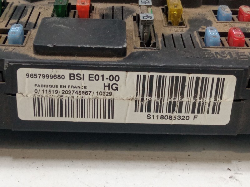 Recambio de bsi para citroën berlingo / berlingo first furgoneta/monovolumen (m_) 1.6 hdi 75 (mb9hw) referencia OEM IAM 96579996