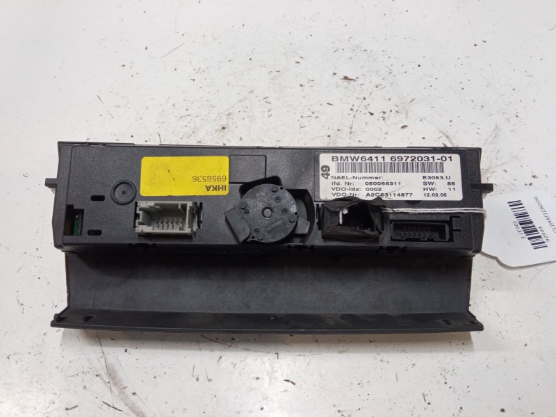 Recambio de mando climatizador para bmw 3 (e90) 320 d referencia OEM IAM A2C53114877  