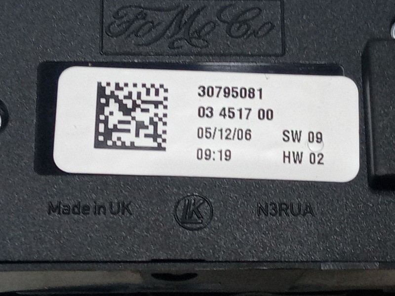 Recambio de mando elevalunas delantero izquierdo para volvo s40 ii (544) 1.8 referencia OEM IAM 30795081  