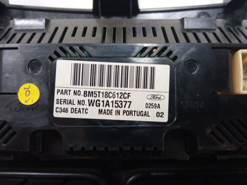 Recambio de mando climatizador para ford focus iii 1.6 tdci referencia OEM IAM BM5T18C612CF  