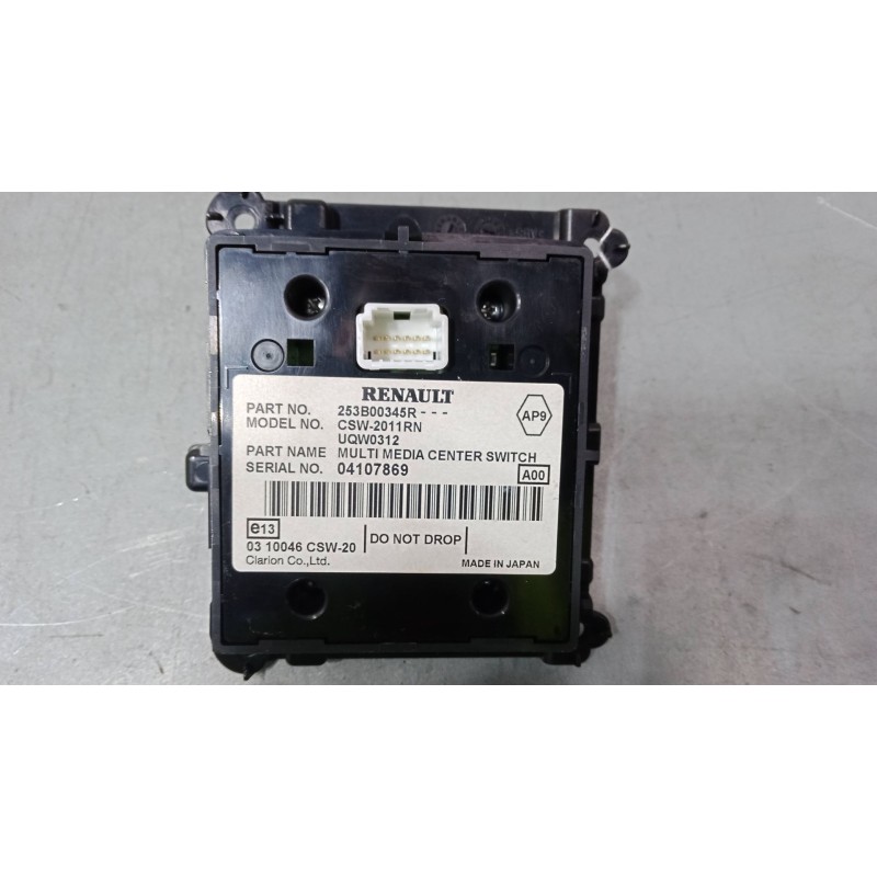 Recambio de mando navegador para renault laguna iii grandtour (kt0/1) 1.5 dci (kt0a, kt0r, kt02) referencia OEM IAM 253B00345R  