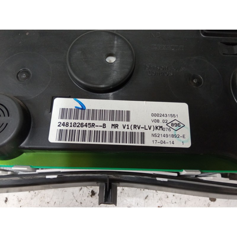 Recambio de cuadro instrumentos para dacia sandero ii (b8_) 1.5 dci 75 / blue dci 75 (b8jw, b8m4, b8ah, b8m7, b8m6) referencia O