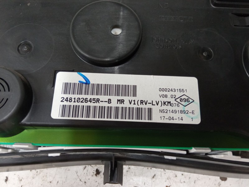 Recambio de cuadro instrumentos para dacia sandero ii (b8_) 1.5 dci 75 / blue dci 75 (b8jw, b8m4, b8ah, b8m7, b8m6) referencia O