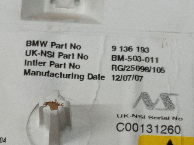 Recambio de cuadro instrumentos para mini mini (r56) one referencia OEM IAM 62116977077  