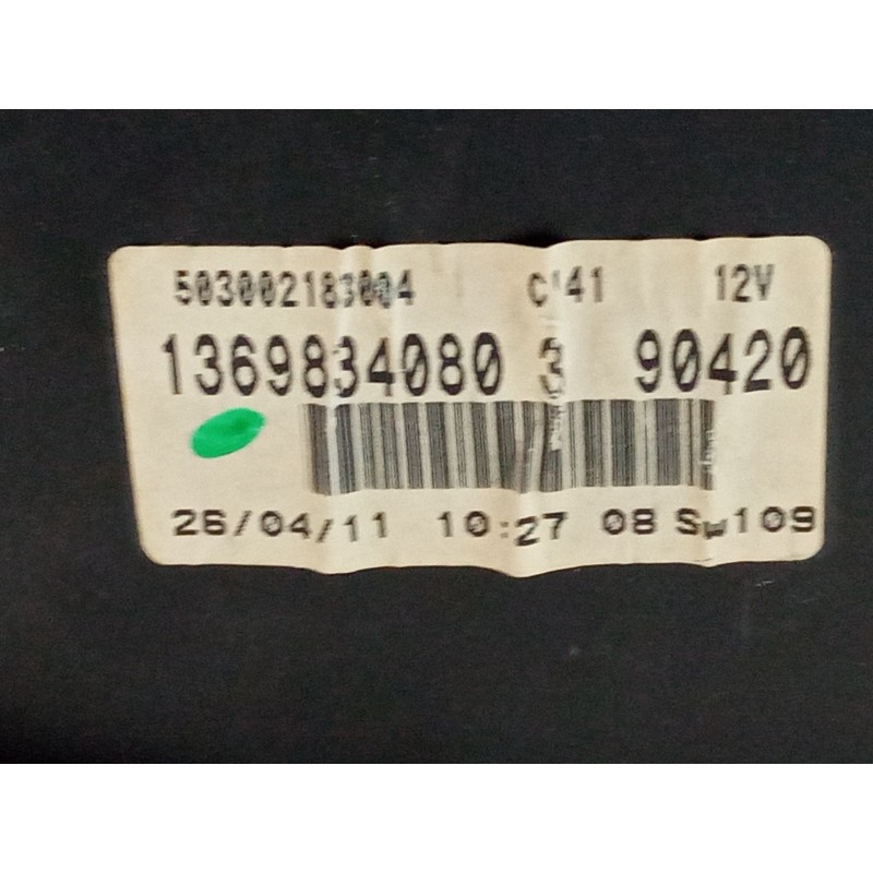 Recambio de cuadro instrumentos para fiat qubo (225_) 1.3 d multijet (225cxb1a, 225axb1a, 225cxb11, 225axb11,... referencia OEM 