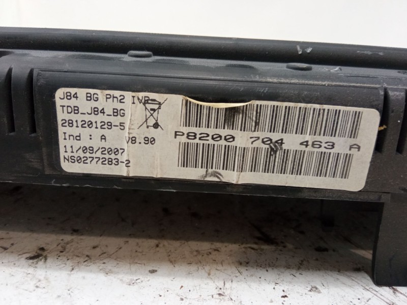 Recambio de cuadro instrumentos para renault scénic ii (jm0/1_) 1.9 dci (jm14) referencia OEM IAM P8200704463A  