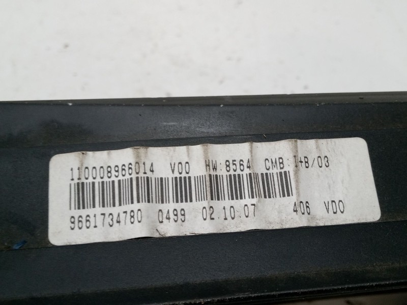 Recambio de cuadro instrumentos para citroën xsara picasso (n68) 1.6 hdi referencia OEM IAM 9661734780  