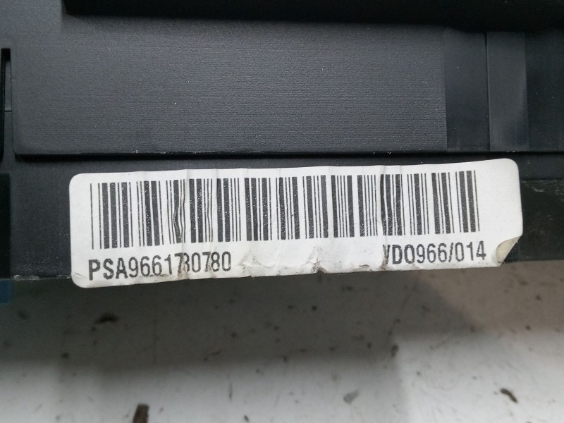 Recambio de cuadro instrumentos para citroën xsara picasso (n68) 1.6 hdi referencia OEM IAM 9661734780  