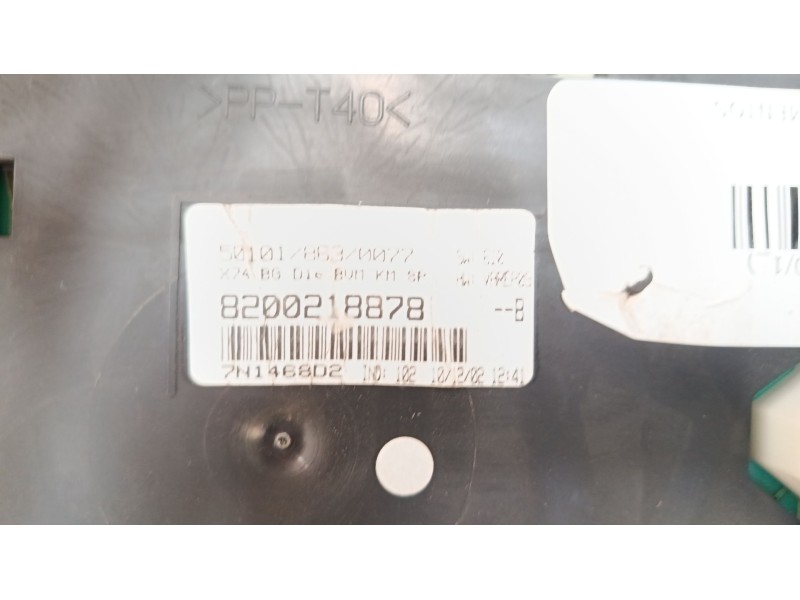 Recambio de cuadro instrumentos para renault laguna ii (bg0/1_) 1.9 dci (bg08, bg0g) referencia OEM IAM 8200218878  