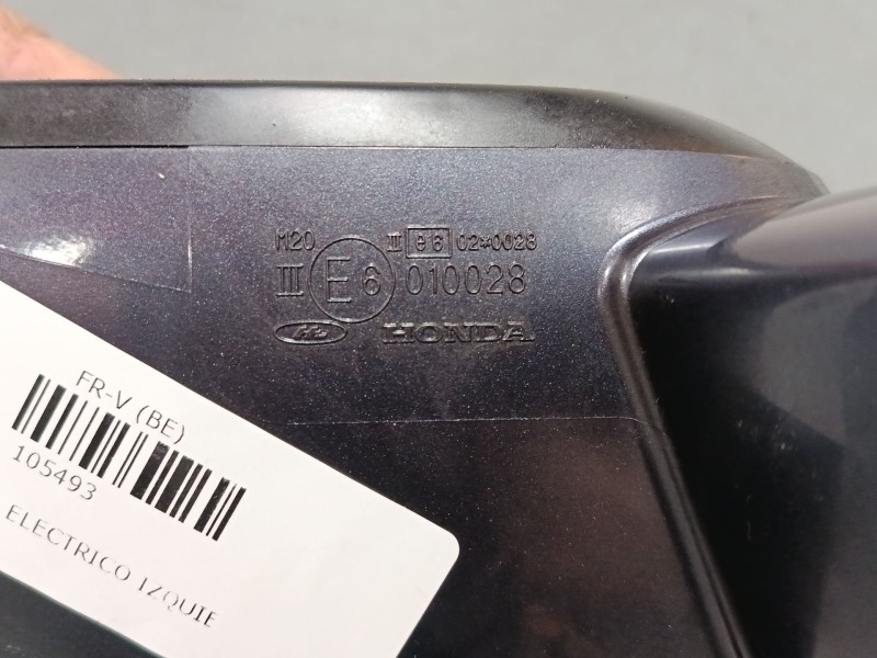 Recambio de retrovisor electrico izquierdo para honda fr-v (be) 1.7 (be1) referencia OEM IAM   