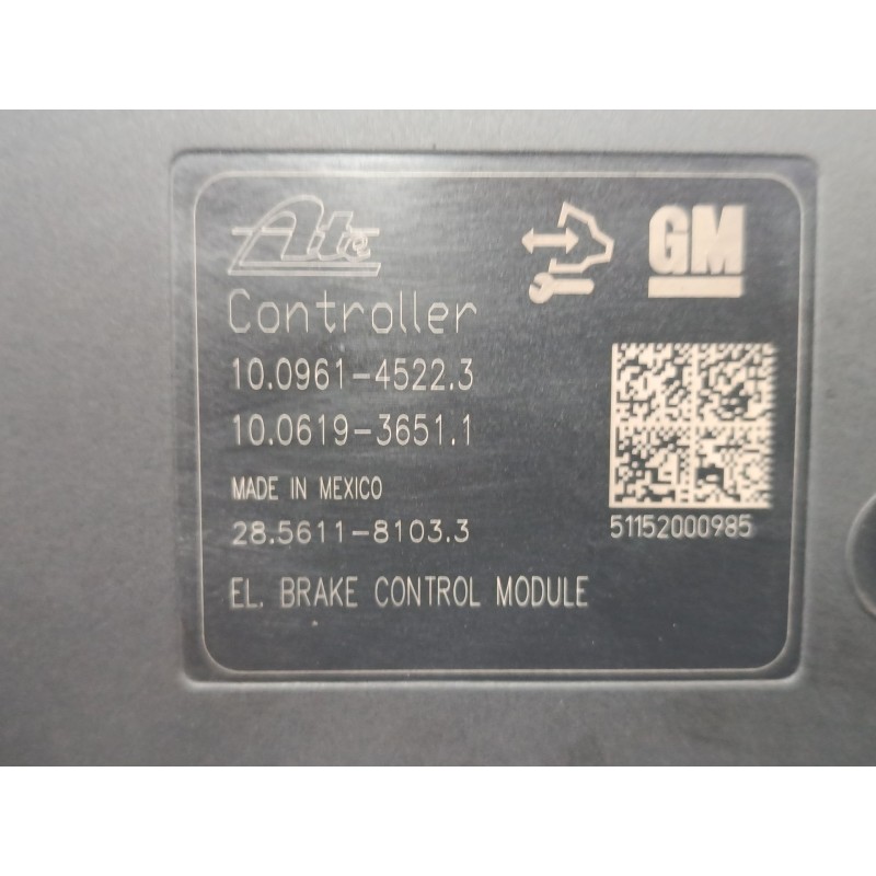 Recambio de abs para opel astra j (p10) 1.7 cdti (68) referencia OEM IAM 13356789 ACB 10021206634 10096145223