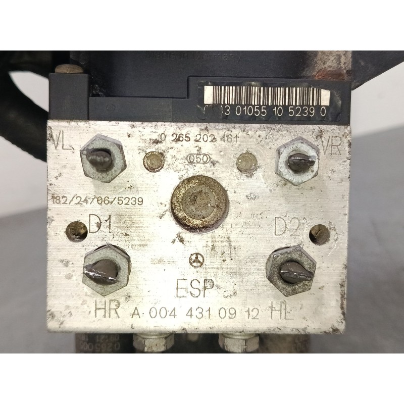 Recambio de abs para mercedes-benz clase a (w168) a 190 (168.032, 168.132) referencia OEM IAM A0044310912  