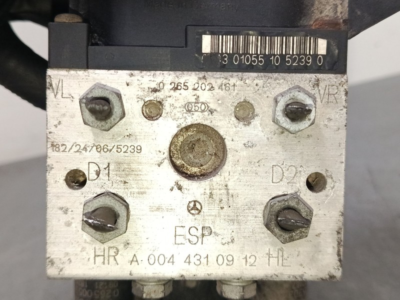 Recambio de abs para mercedes-benz clase a (w168) a 190 (168.032, 168.132) referencia OEM IAM A0044310912  