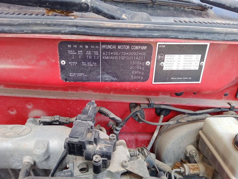 hyundai atos (mx) del año 2001