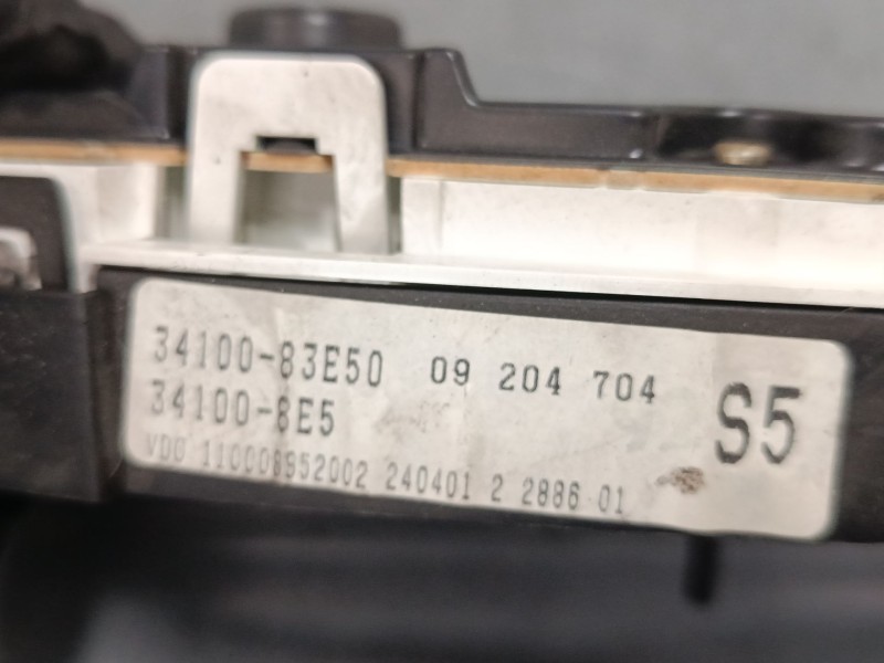 Recambio de cuadro instrumentos para suzuki wagon r+ (ma) 1.3 (rb 413) referencia OEM IAM 3410083E50  