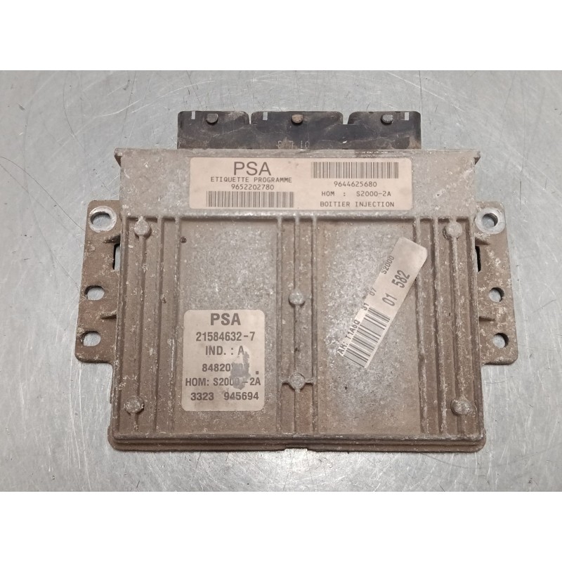 Recambio de centralita motor uce para peugeot 206+ (2l_, 2m_) 1.4 i (2lkfwa, 2mkfwa) referencia OEM IAM 9644625680  