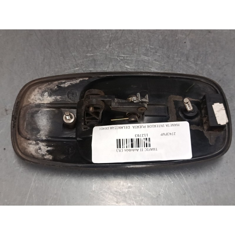 Recambio de maneta interior puerta delantera derecha para renault trafic ii autobús (jl) 2.0 dci 115 referencia OEM IAM 82001706