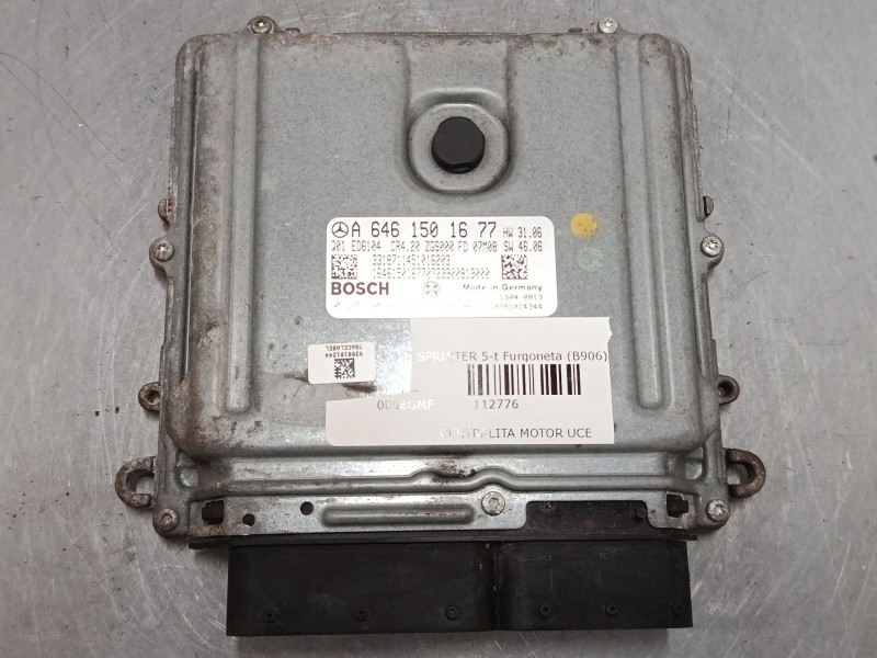 Recambio de centralita motor uce para mercedes-benz sprinter 5-t furgoneta (b906) 515 cdi (906.653, 906.655, 906.657) referencia