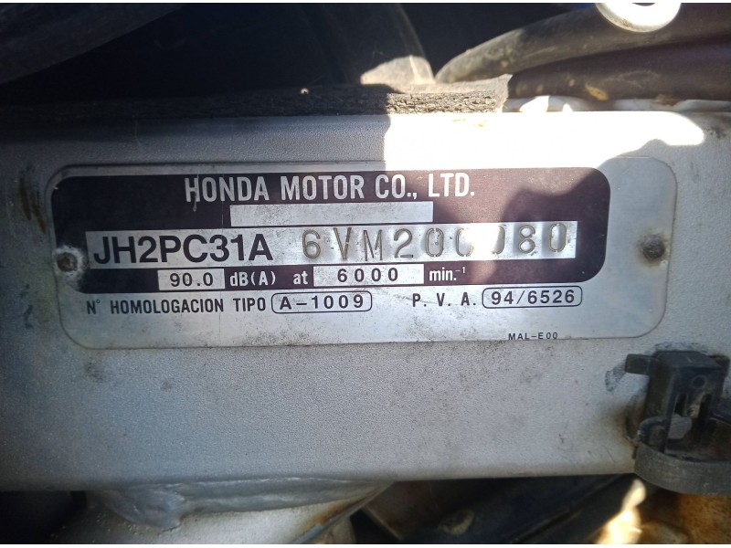 honda cbr ( - 600cc) del año 1997