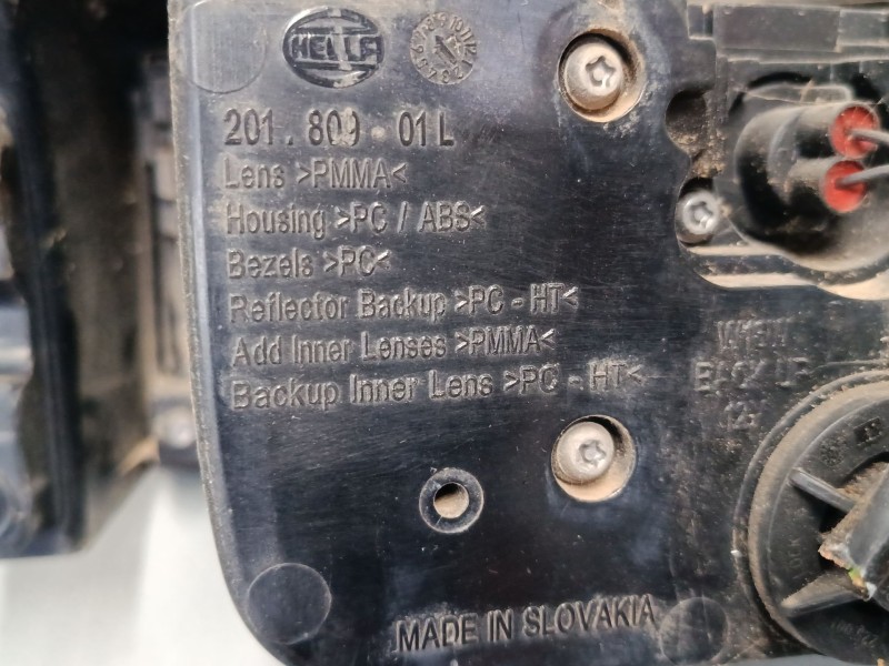 Recambio de piloto trasero izquierdo para land rover range rover evoque (l538) 2.0 d referencia OEM IAM 20180901L  