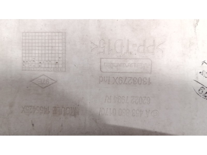 Recambio de paragolpes delantero para smart fortwo coupé (453) 0.9 (453.344, 453.353) referencia OEM IAM A4538800170 620227994R 