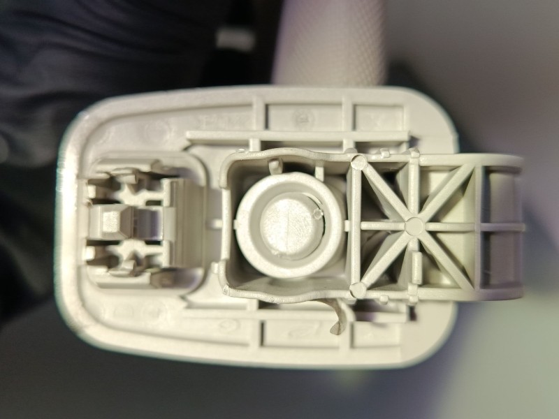 Recambio de parasol derecho para smart fortwo coupé (453) 0.9 (453.344, 453.353) referencia OEM IAM A4538100610  