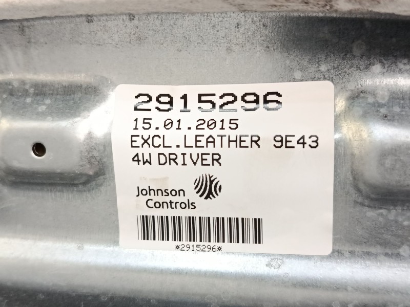 Recambio de asiento delantero izquierdo para smart fortwo coupé (453) 0.9 (453.344, 453.353) referencia OEM IAM 2915296  