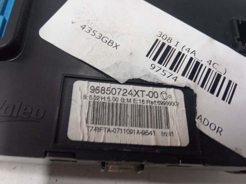Recambio de mando climatizador para peugeot 308 i (4a_, 4c_) 1.6 hdi referencia OEM IAM   