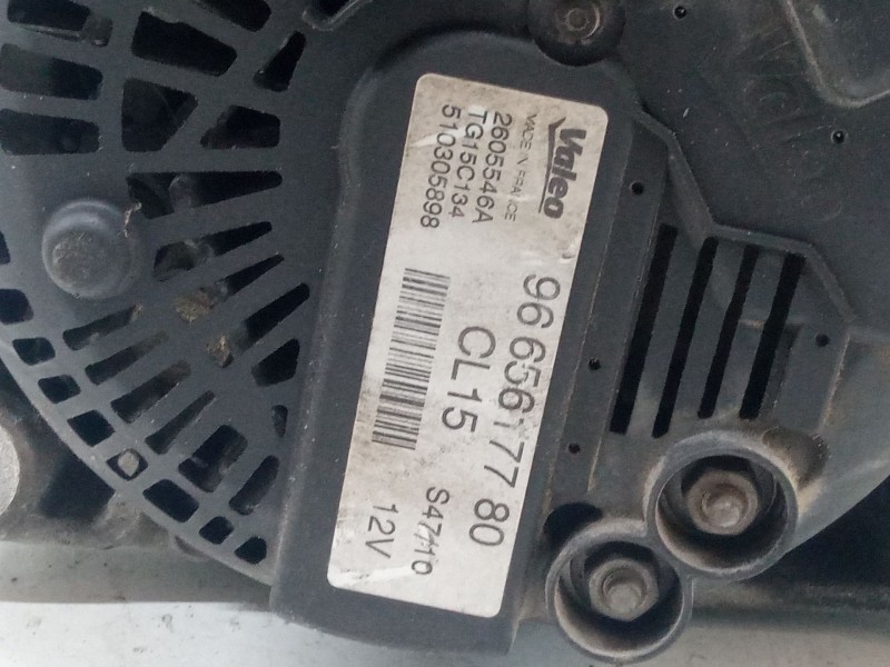 Recambio de alternador para citroën berlingo / berlingo first furgoneta/monovolumen (m_) 1.6 hdi 75 (mb9hw) referencia OEM IAM 9