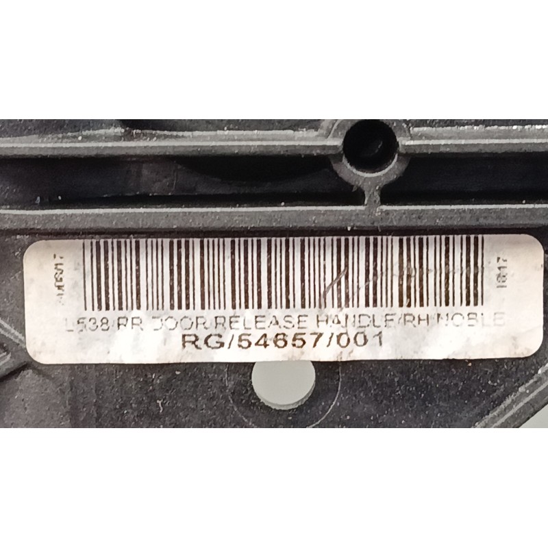 Recambio de maneta interior puerta trasera derecha para land rover range rover evoque (l538) 2.0 d referencia OEM IAM BJ3222600A