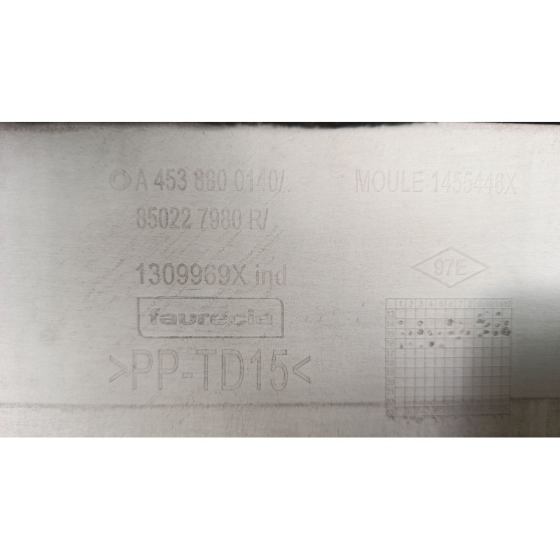 Recambio de paragolpes trasero para smart fortwo coupé (453) 0.9 (453.344, 453.353) referencia OEM IAM A4538800140  