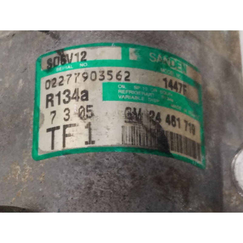 Recambio de compresor a/a para opel corsa c (x01) 1.2 twinport (f08, f68) referencia OEM IAM 24461719  