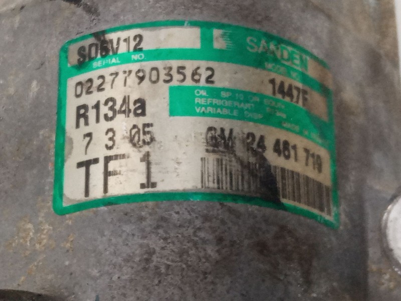 Recambio de compresor a/a para opel corsa c (x01) 1.2 twinport (f08, f68) referencia OEM IAM 24461719  