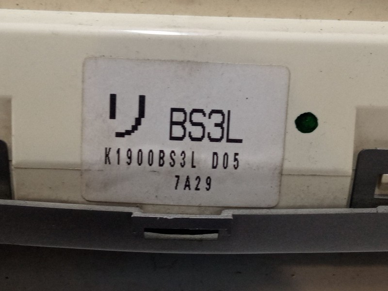 Recambio de mando climatizador para mazda 3 (bk) 2.0 mzr-cd (bk14) referencia OEM IAM K1900BS3LD05  