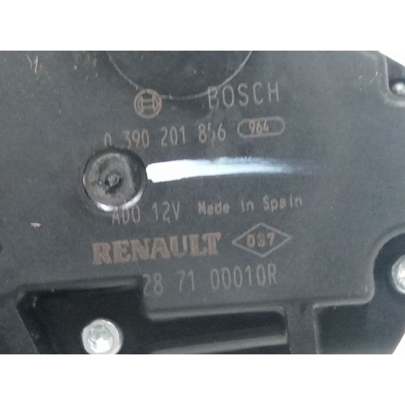 Recambio de motor limpia trasero para renault grand scénic iii (jz0/1_) 1.5 dci referencia OEM IAM 0390201856  